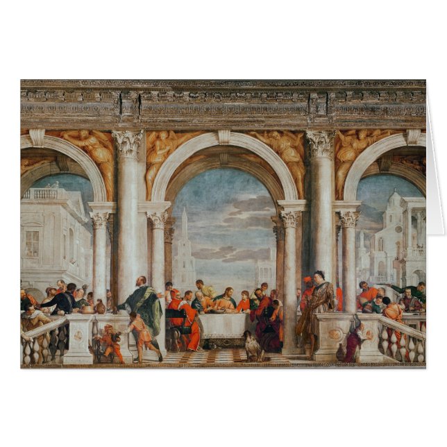 Le festin dans la Chambre de Lévi (Devant horizontal)