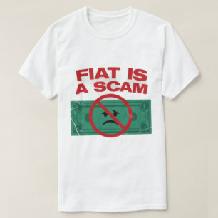 LE FIAT EST UNE ARNAQUE - T-Shirt pour hommes Bitc
