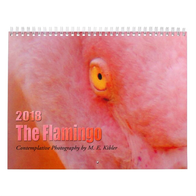 Le Flamant rose - calendrier 2018 (Protection)
