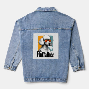 Le Fluffather Caniche Vintage Drôle de Chien Mafia