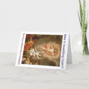 Le flux de l'histoire Carte de Noël