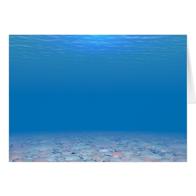 Le fond de la mer (Devant horizontal)