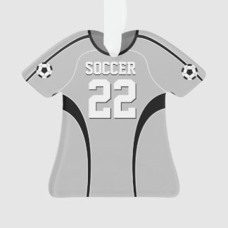 Le football Jersey gris