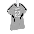 Le football Jersey gris