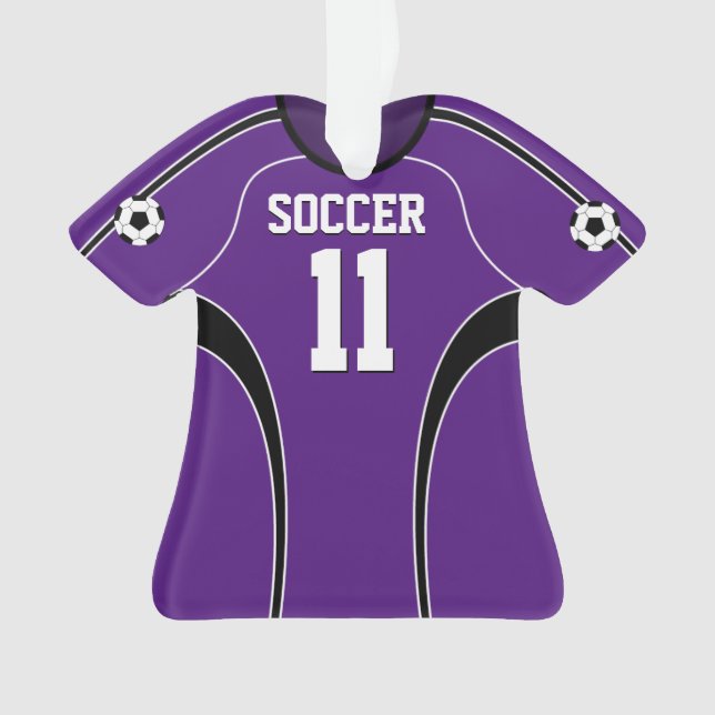 Le football Jersey pourpre (devant)