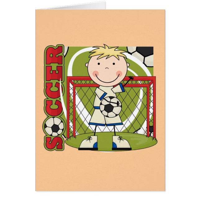 Le FOOTBALL - T-shirts et cadeaux blonds de (Devant)