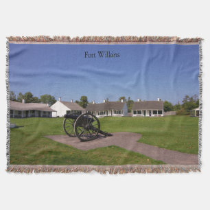 Le fort Wilkins jette une couverture
