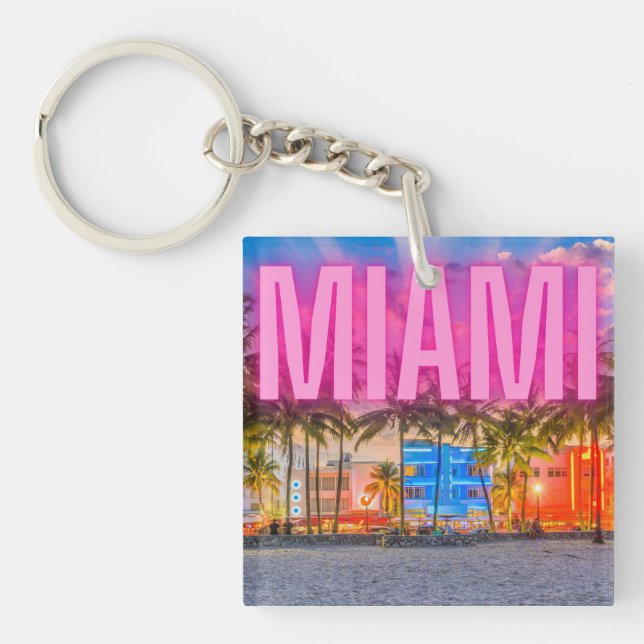 Le front de mer pittoresque de Neon Miami (Devant)
