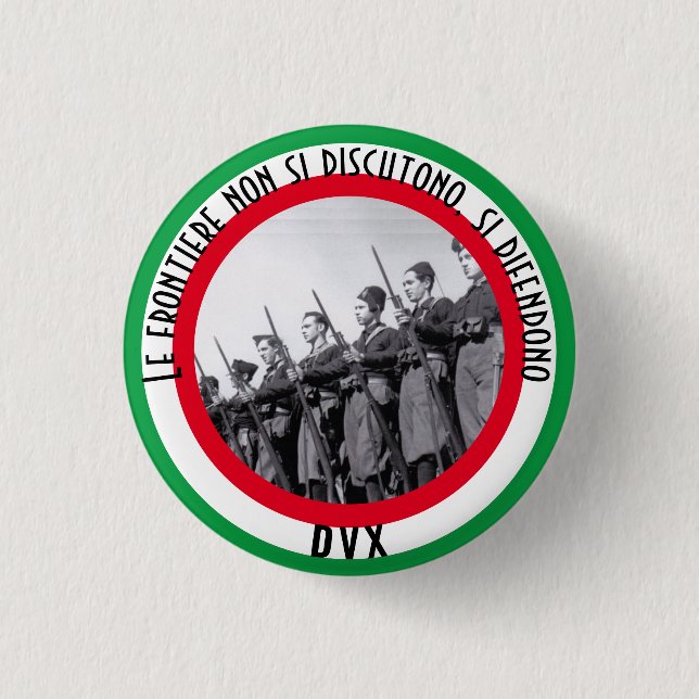 LE FRONTIERE 1 INCH ROUND BUTTON (Front)