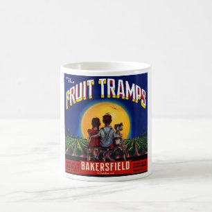 Le fruit marche à pas marqués tasse