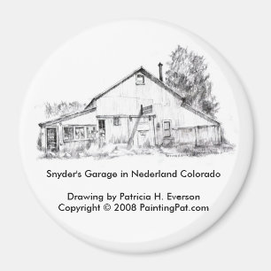 Le garage de Snyder, aimant