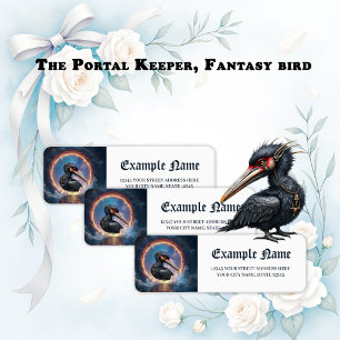 Le Gardien du Portail – Oiseau de Fantaisie