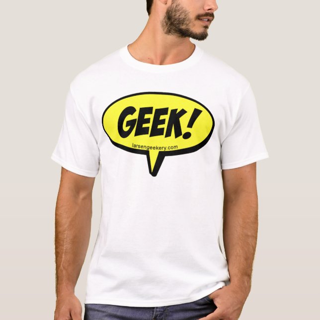 Le geek parlent le T-shirt (Devant)
