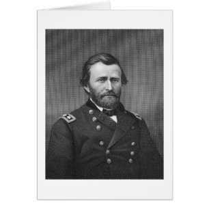 Le Général Ulysse Simpson Grant, gravé après le DA