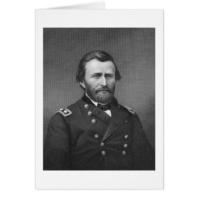Le général Ulysses Simpson Grant, gravé après une  (Devant)