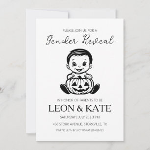 Le genre citrouille révèle des invitations