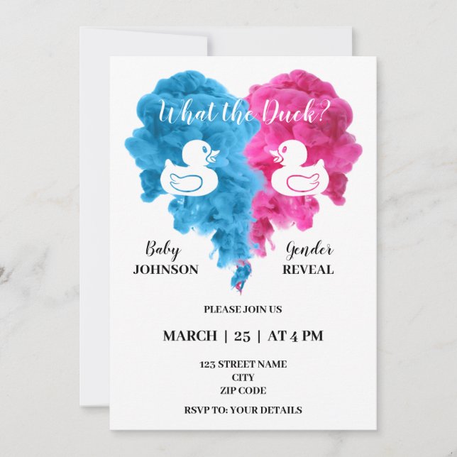 Le genre de golf révèle des invitations (Devant)