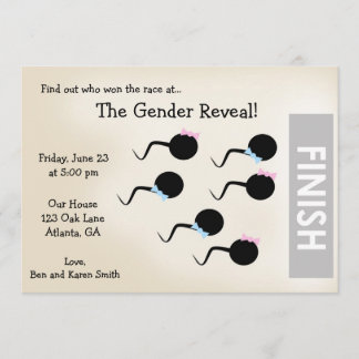 Le genre drôle indiquent le faire-part