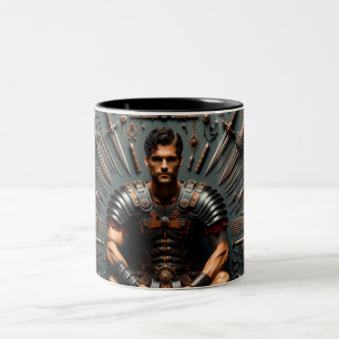 Le gladiateur romain Valor Knolling Mug