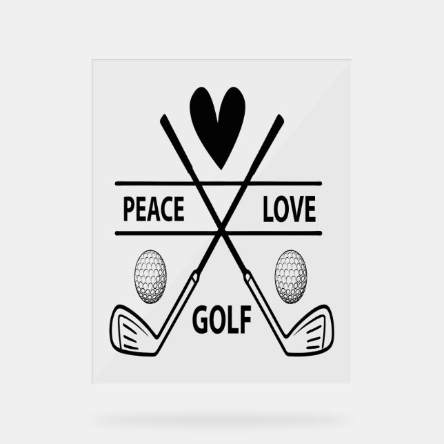 LE GOLF D'AMOUR DE PAIX (Recto)