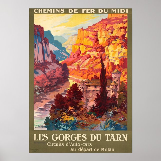 LE GORGES DU TARN POSTER (Front)