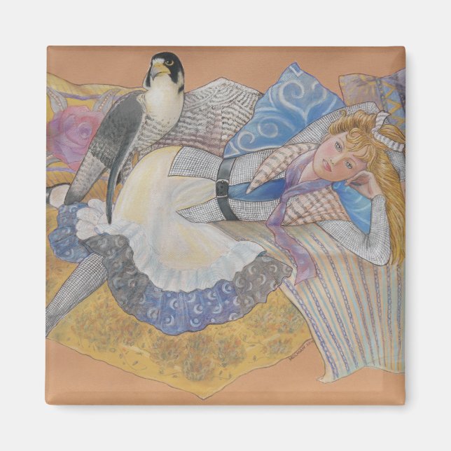 Le grand aimant du faucon pèlerin (Devant)