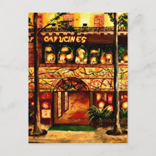 Le Grand Cafe Capucines In Paris France Postcard