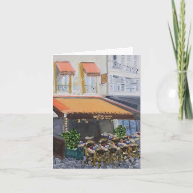 Le Grand Cafe: Fontainebleau, France Card (Front)