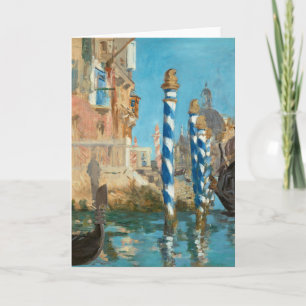Le Grand Canal à Venise Édouard Manet Card