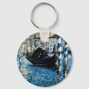 Le Grand Canal à Venise - Edouard Manet Keychain