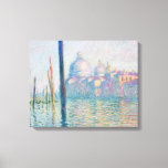 Le Grand Canal | Claude Monet Canvas Print<br><div class="desc">Le Grand Canal (1908) by French Impressionist artist Claude Monet. This oil on canvas work is one of six paintings looking down the Grand Canal towards the Salute church, and part of Monet's larger series of paintings of Venice, Italy during his stay there. Use the design tools to add custom...</div>