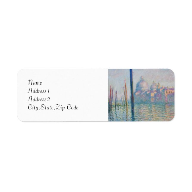 Le Grand Canal de Monet (Devant)