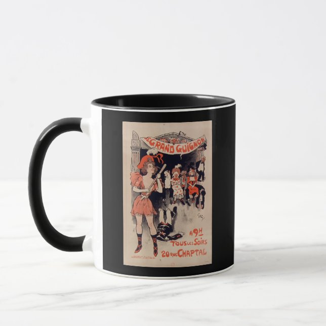Le Grand Guignol Tous Les Soirs Mug (Left)