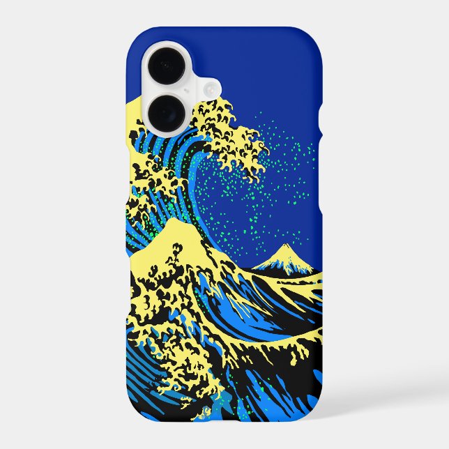 Le Grand Hokusai Wave de Blue Yellow (Verso)