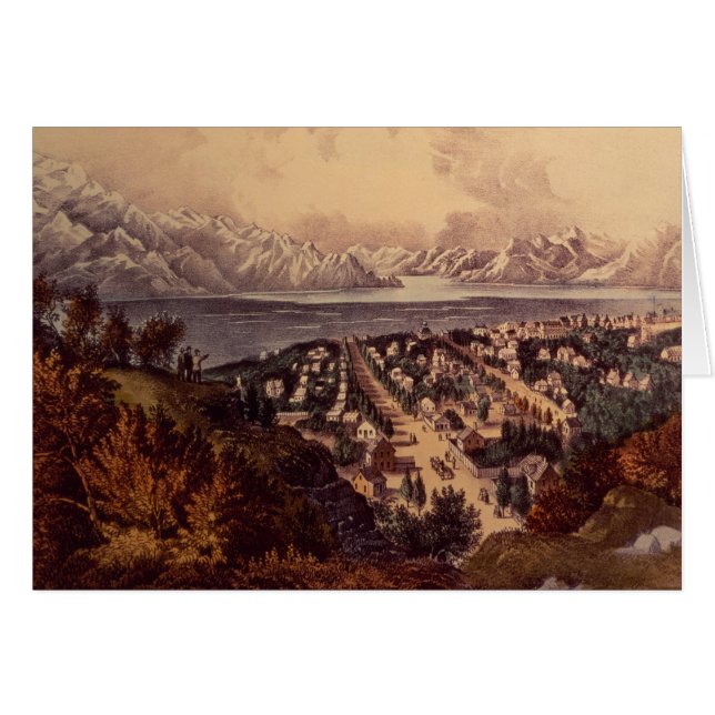 Le Grand Lac Salé, Utah (Devant horizontal)