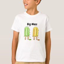 Le grand Popsicle de désordre badine le T-shirt