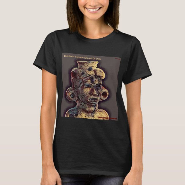 Le Grand Serpent Mound De L'Ohio Band T-Shirt W (Devant)