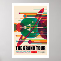 Le Grand Tour - NASA Visions of the Future Poster