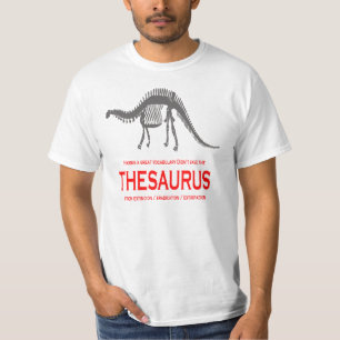 Le grand vocabulaire n'a pas sauvé le T-shirt de