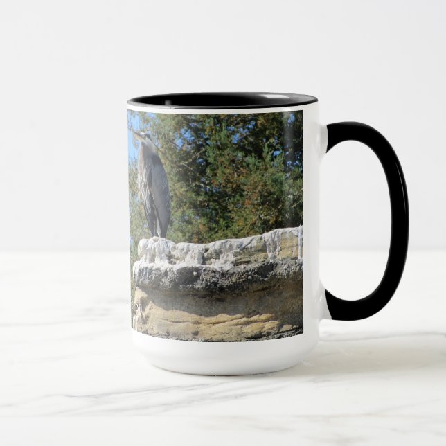 Le Grande Heron Mug (Right)