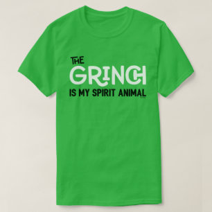 Le Grinch est ma citation de T-Shirt d'animal spir