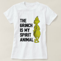 Le Grinch est mon animal d'esprit T-Shirt Citation