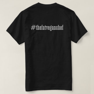 Le gros chef végétalien @ et # T-shirt