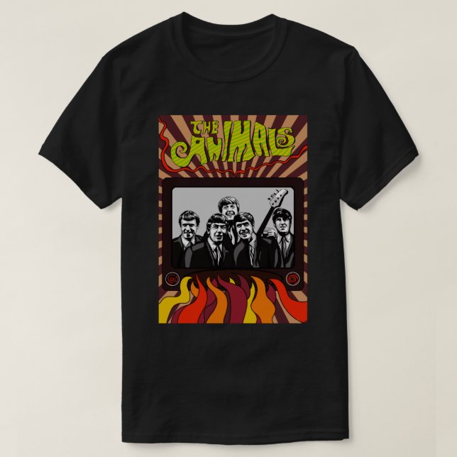 Le groupe Animals, Eric Burdon Classic T-Shirt (Design devant)