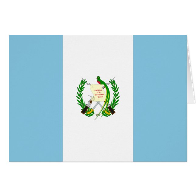 le Guatemala (Devant horizontal)