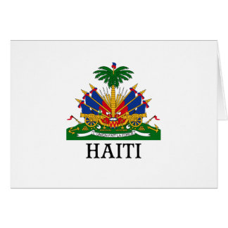 Le HAÏTI - emblème/manteau des