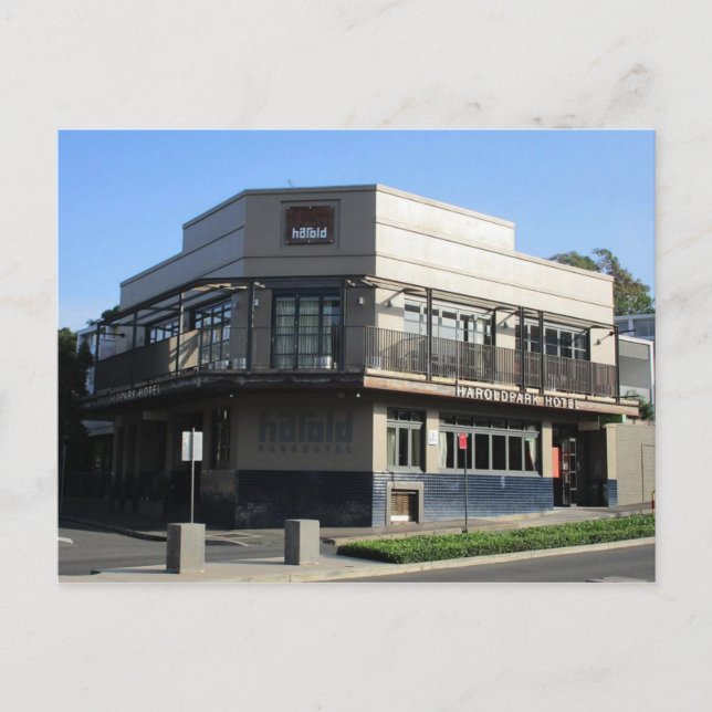 Le Harold Park Hotel à Glebe Carte postale (Devant)