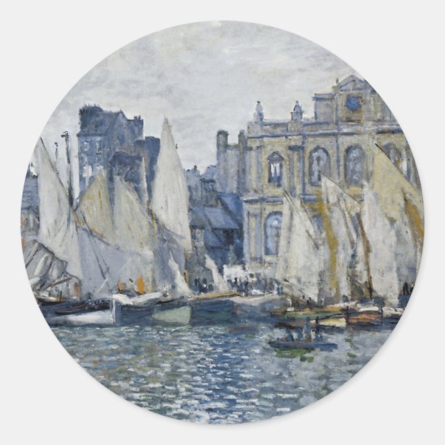 Le Havre Museum Classic Round Sticker (Front)