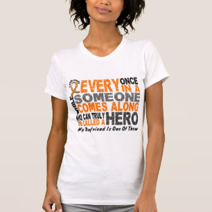 Le HÉROS VIENT LE LONG T-shirts de 1 LEUCÉMIE