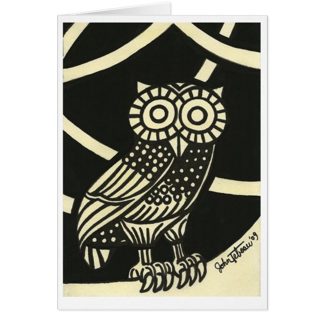 Le hibou de Minerva (Devant)